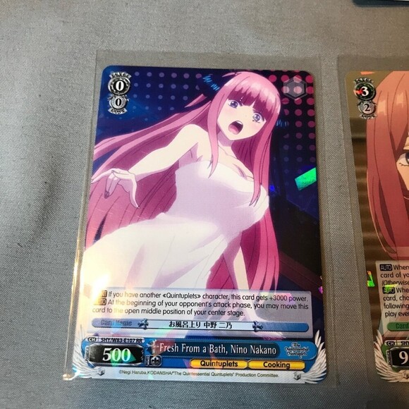 Weiss Schwarz Quintessential Quintuplets Lot 20 Commons and 6 Various Rare - Picture 3 of 8